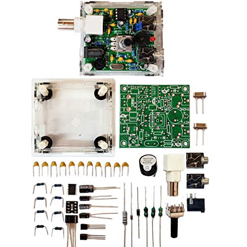Mini HF Shortwave Radio Transceiver Kit 7.023-7.050 MHz DIY with Acrylic Shell