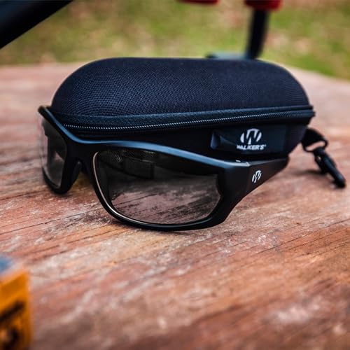 Walker’s Unisex Full Frame Shooting Glasses - Ikon Carbine, Clear Lens, One Size