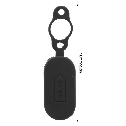 Electric Scooter Charger Port Cover, Electric Scooter Charging Port Cover Battery Charging Socket Electric Cover Charging Port Dust Plug Silicone Cover Electric