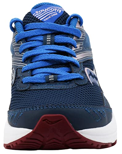Saucony Men's Cohesion 15 Running Shoe Navy 10.5 - Cushioned Athletic Sneakers