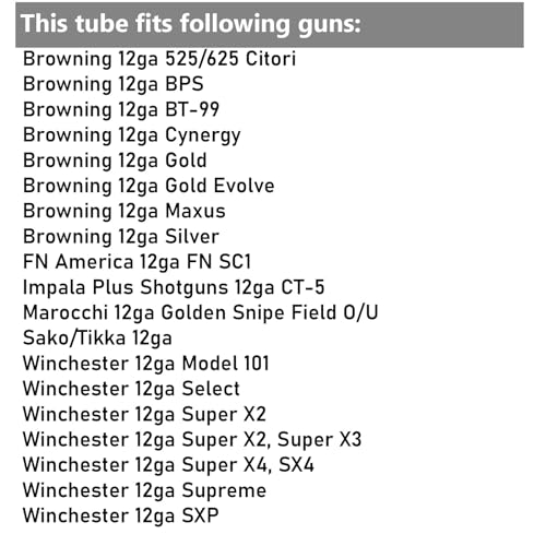 Patternmaster Code Black Duck 12 Gauge Choke Tube for Browning Invector Plus / Winchester SX3 & SX4