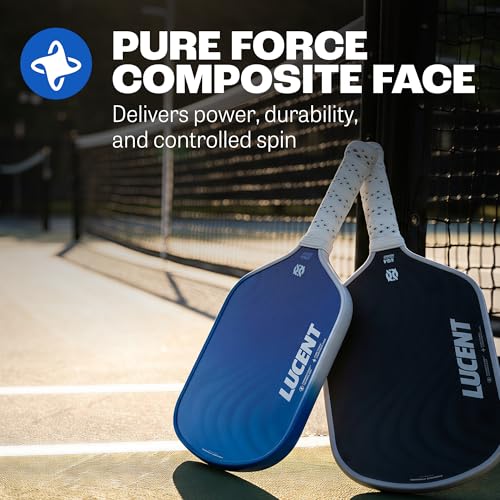 Onix Blue Lucent Pickleball Paddle - Composite & Raw Carbon Fiber Options