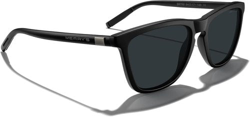 MERRY'S Polarized Sunglasses - Classic Retro Style for Men & Women | Durable Aluminum Legs
