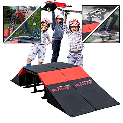 PLATPORTS 20+ Configuration Skateboard & BMX Ramp Set for Kids Ages 6-12