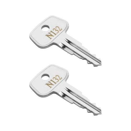 N132 Key Replacement for Thule Rack Core, Key Cylinder for Bike Rack Lock, Roof Cargo Lock, Roof Rack Locks, Cross Bars, Towers, Ski Rack Etc