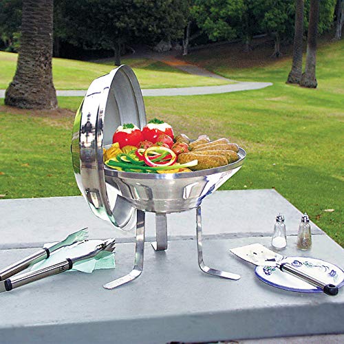 Magma A10-650 On-Shore Folding Stainless Steel Boat Grill Stand
