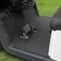 LEAPGOMAX Black Golf Cart Floor Mat for EZGO RXV & 2Five 2008-2022 Full Coverage