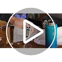 128oz Insulated Stainless Steel Water Bottle - Dark Night, Travel & Sports