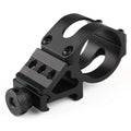 Ulightfire Tactical Offset Picatinny Rail Mount for Flashlight Ring Mount Scope Ring Mounts for 25.4mm Tube T2008