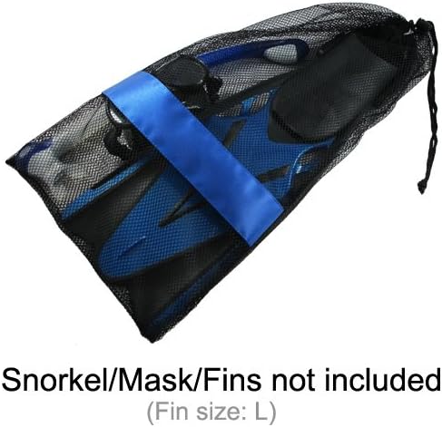 Scuba Choice Mesh Drawstring Bag - Lightweight Quick-Dry Gear Sack for Diving & Snorkeling Essentials