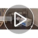 6 Pack Clear Acrylic Baseball Display Cases with Invisible Stand - Suitable for Official Size Balls & More