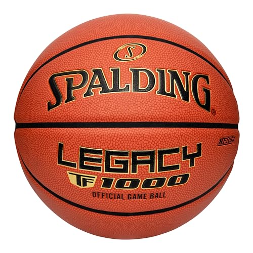 Spalding Legacy TF-1000 NFHS Official Size 7 Indoor Basketball 29.5" Orange