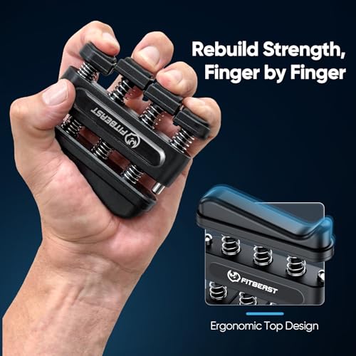 Grip Strength Trainer Kit with Digital Tester & Adjustable Hand Gripper