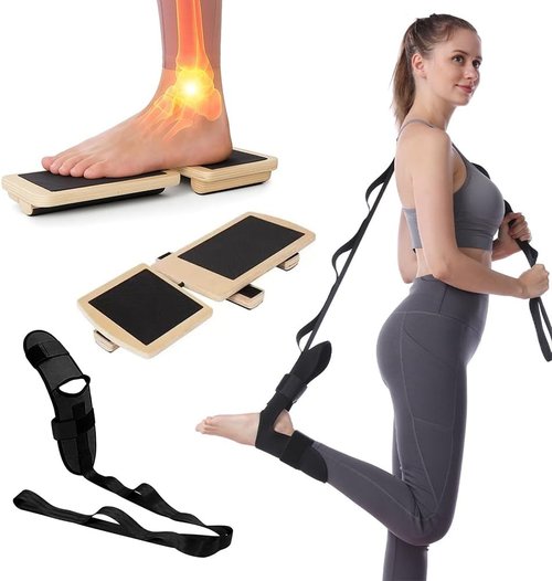 Ankle Balance Board - Stability & Strength Trainer for Home Gym | Single Leg Wobble Board