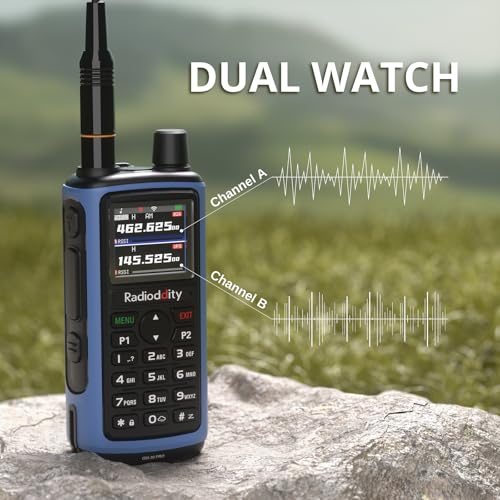 Radioddity GM-30 Pro GMRS Handheld Radio 2 Pack with Wireless Programming & Speaker Mics