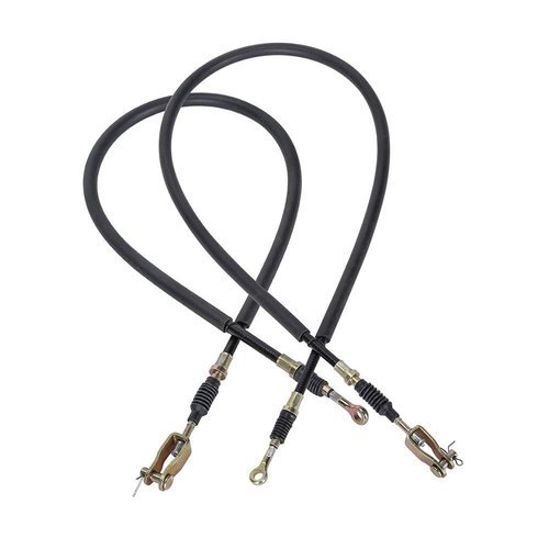 BeAcc Yamaha Brake Cable Set Fits on Yamaha G8,G14,G16,G19,G22 Gas and Electric Golf Carts Replaces#Passenger Side#JF2-F6351-10 & Driver Side #JF2-F6341-00