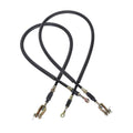 BeAcc Yamaha Brake Cable Set Fits on Yamaha G8,G14,G16,G19,G22 Gas and Electric Golf Carts Replaces#Passenger Side#JF2-F6351-10 & Driver Side #JF2-F6341-00