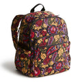 Vera Bradley Women's Premium Cotton Bancroft Backpack - Midnight Garden Paisley, One Size