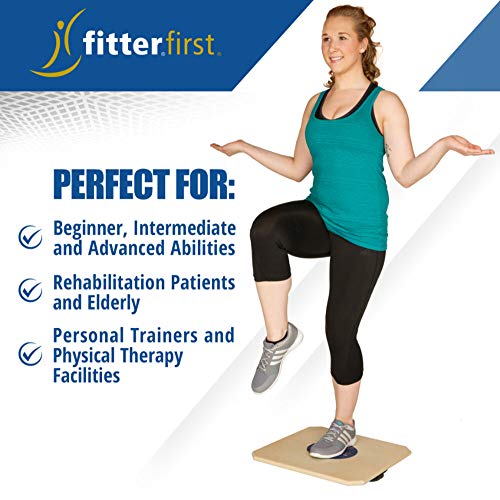 20-Inch Professional Balance Board for Physical Therapy & Fitness