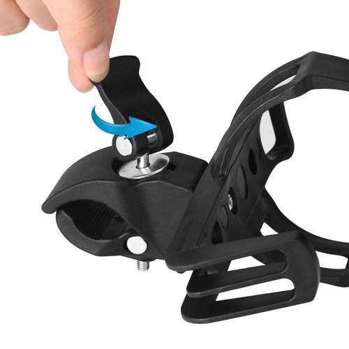 Accmor Bike Bell and Bike Water Bottle Holder Set, Bicycle Bell Bike Cup Holder, Cycling Accessories for Kids Adults