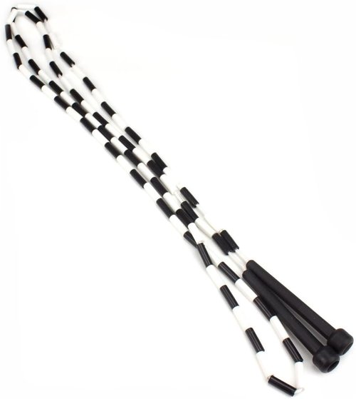 K-Roo Sports Jump Rope - Durable Plastic Beaded Design for Enhanced Grip | Perfect for Fitness