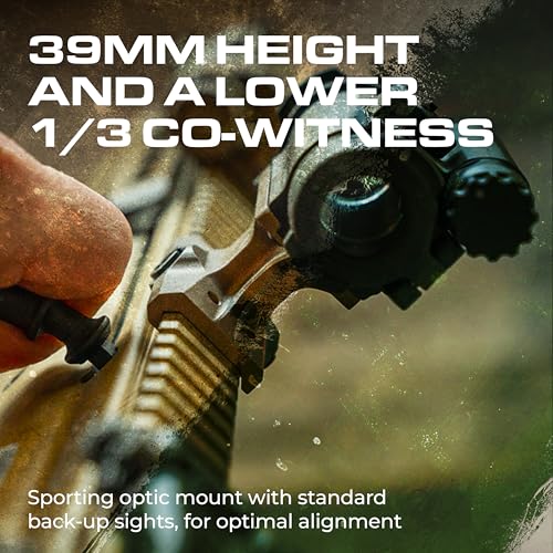 Reptilia Dot Mount for Aimpoint Micro Lower 1/3 FDE - 39mm Height