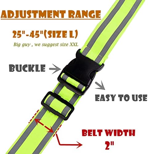 Skiennix Reflective Running Gear - Versatile Bands for Arm, Wrist, Ankle & Leg | Unisex Biking Accessories