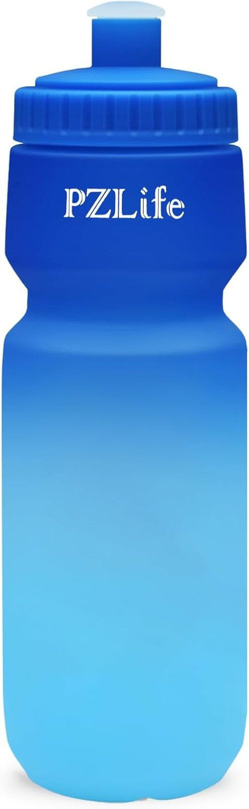 Bike Water Bottle - 24oz BPA-Free Cycling Squeeze Bottle with Leak-Proof Lid | Ideal for Outdoor Sports