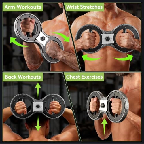 Arm Workout Machine with 360° Spinning Action – Adjustable Resistance