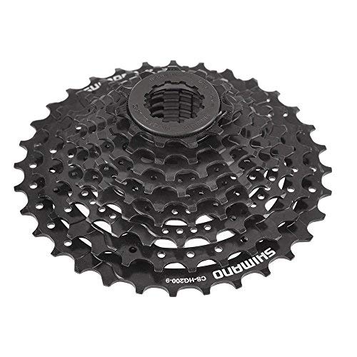 Shimano Unisex Adulto Kassette 9 Fach, Black, Einheit EU