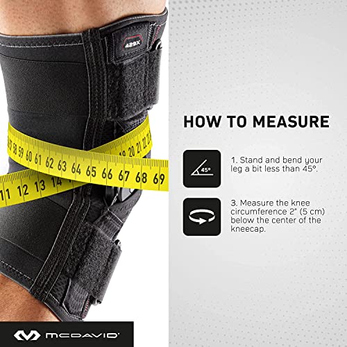 McDavid Large Hinged Knee Brace for Men & Women - Support & Stabilizers