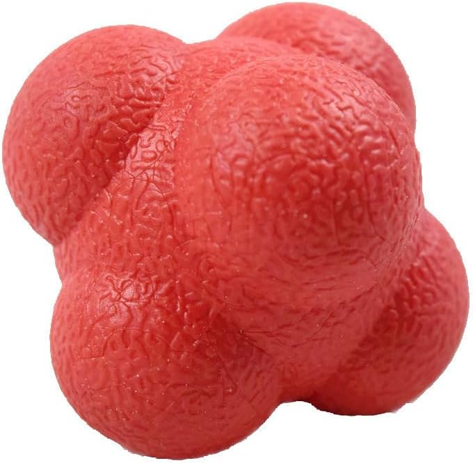 Reaction Balls 4 Pack - 2.8 Inch Reflex Training Equipment for Hand-Eye Coordination & Agility