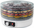 NutriChef Food Dehydrator Machine Milky - Dehydrate Jerky, Meats, Fruits & Vegetables