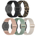 Nylon Watch Bands for Garmin Venu 3S Venu 4 2S Forerunner 265S 42mm 18mm Sport Strap - Black Starlight Rose Pink Cactus Brown Leopard