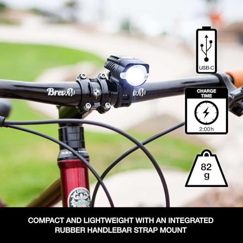 NiteRider Swift 700 & Vmax+ 180 Bike Light Set - 700 Lumens Front & 180 Rear USB Rechargeable, Waterproof, 12 Modes for Night Riding & Commuting