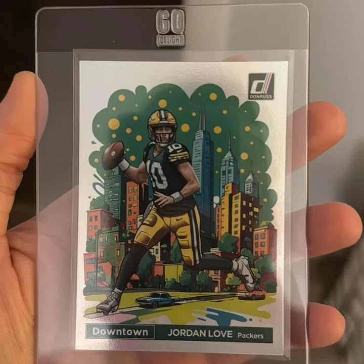 2024 Panini Donruss Football Trading Cards Blaster Box Downtown Inserts