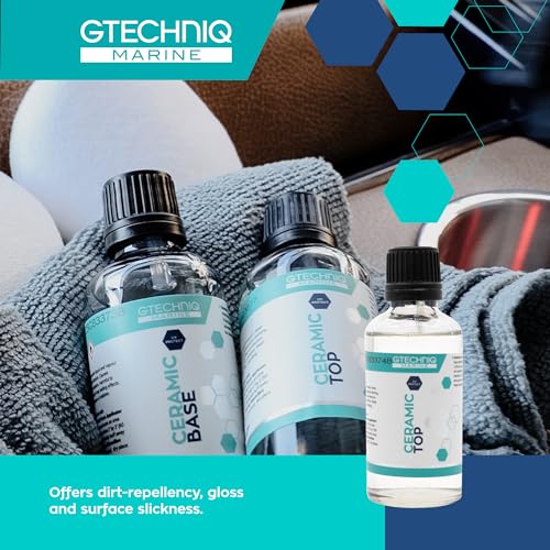 Gtechniq Marine Ceramic Top Coat - Protective Coating for Boats & Yachts 50ml