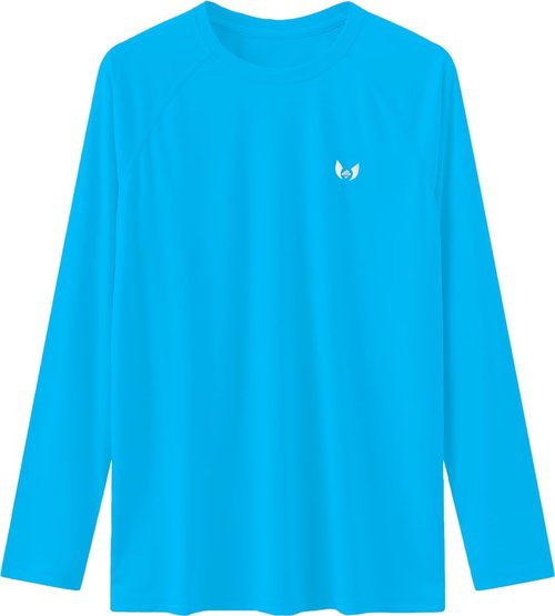 Corna Men's Workout T-Shirt - Lightweight, UPF 50+ Sun Protection, Athletic Dry Fit Shirt