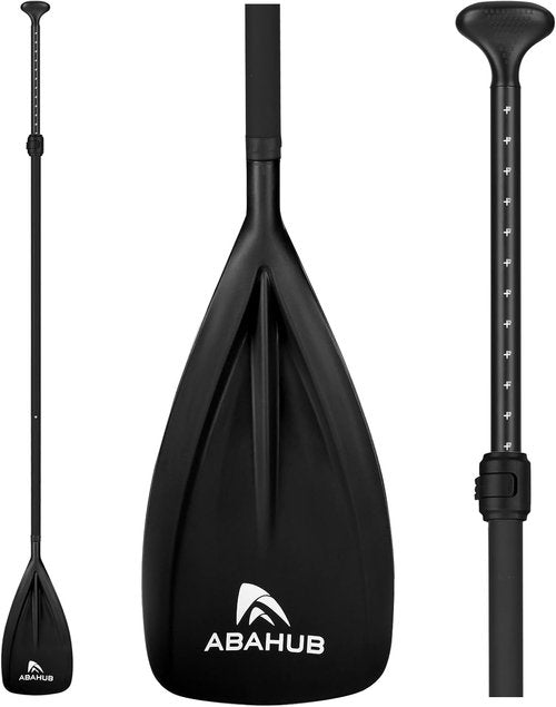 Abahub SUP Paddles - Adjustable 3-Piece Lightweight Paddleboard Oar | Aluminum Alloy Shaft 68"-84" in Multiple Colors