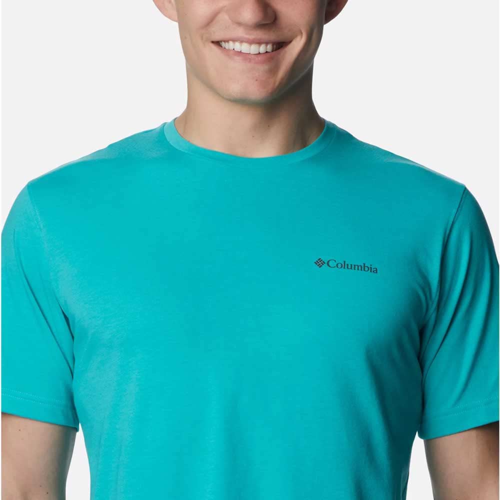 Columbia Men's Thistletown Hills Short Sleeve, Bright Aqua, 1X Big