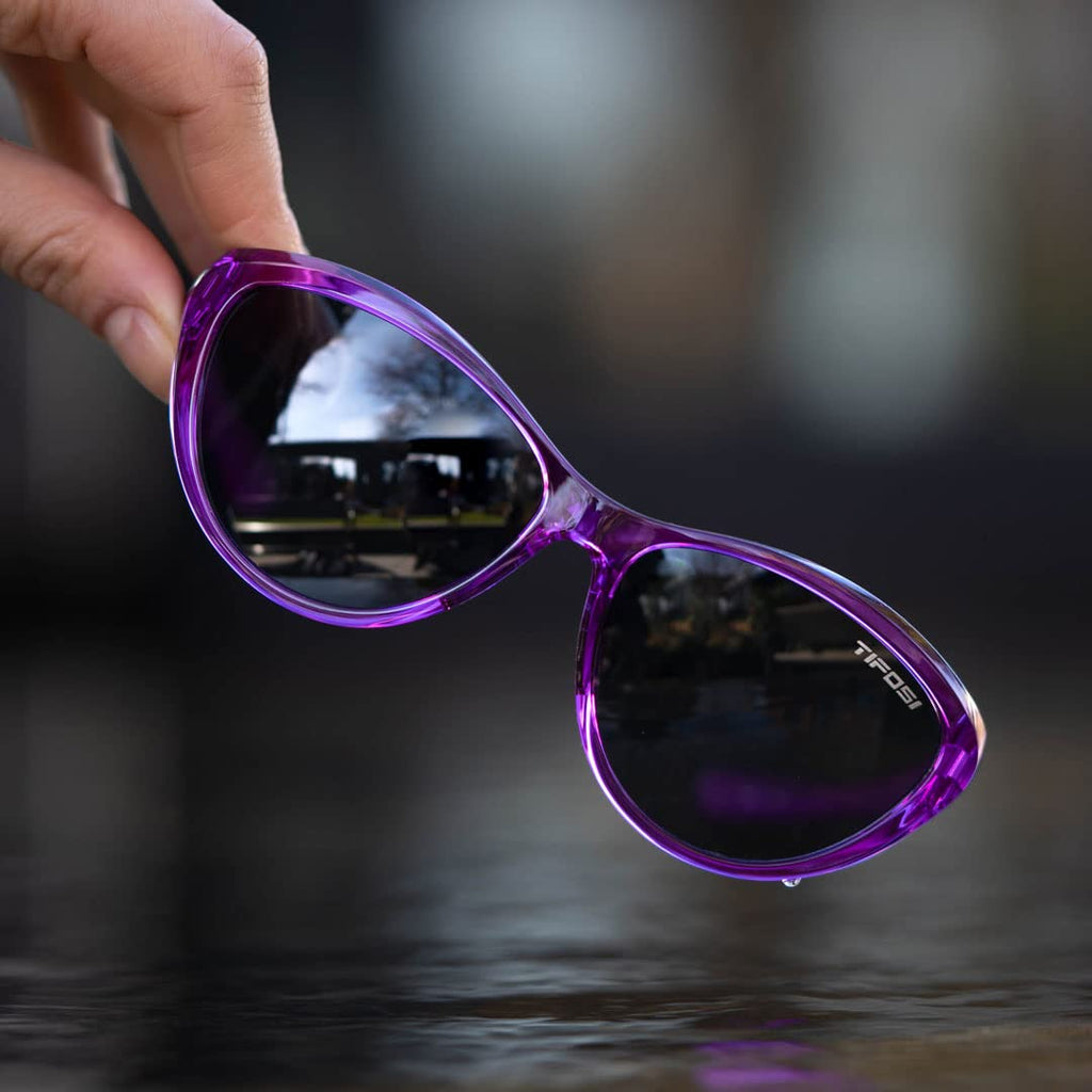Tifosi Optics Shirley Sunglasses (Crystal Ultraviolet, Smoke)