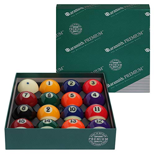 Aramith Premium Phenolic Pool Ball Set - Regulation Belgian Billiard Balls