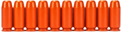 A-Zoom 40 S & W SNAP Cap, Orange, 10PK, (15414)