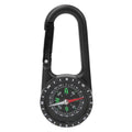 Carabiner Clip On Compass Hiking,Mini Compass,DC40T Zinc Alloy Portable Carabiner Compass with Graduated Ring Outdoor Hiking Camping Navigation Tools