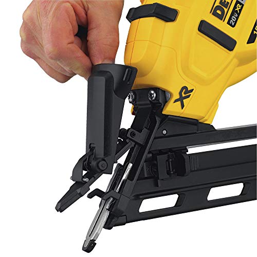 DEWALT 20V MAX XR 15-Gauge Cordless Finish Nailer - Tool Only