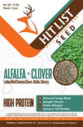 Hit List Seed 1 Acre Perennial Deer Food Plot Mix with Alfalfa & Clover