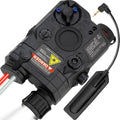 ACTIONUNION Black PEQ-15 Airsoft Laser Light Combo for 20mm Rails