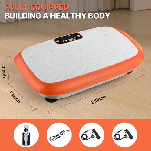 Vibration Plate Exercise Machine with 99 Speed Settings for Full Body Workout