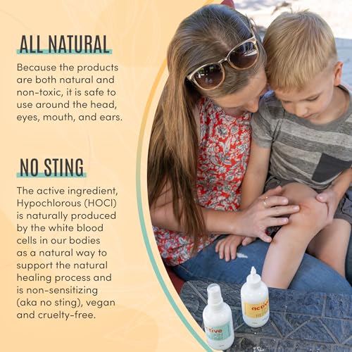 Active Skin Repair First Aid Hydrogel & Spray Bundle 3 oz Pack of 2