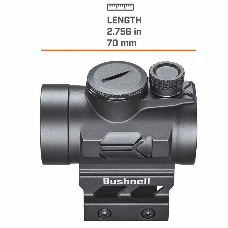Bushnell Trophy Red Dot Scope 1x28 Green/Red Dot Sight, Black, One Size